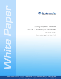 Looking beyond a few hard cut-offs in assessing