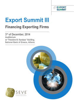 Export Summit III