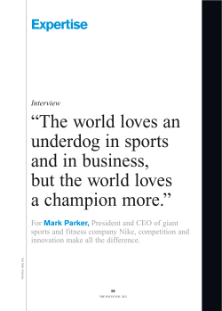 The world loves an underdog in sports and in