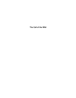 The Call of the Wild - Jack London