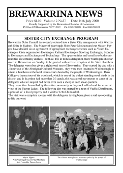 brewarrina news - Brewarrina Shire Council