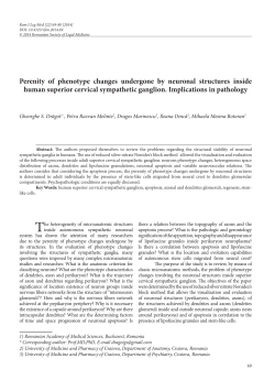 Perenity of phenotype changes undergone by