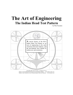 The Art of Engineering - Museum of Broadcast Technology