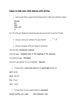 Ideas to help your child improve with writing