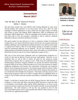 Newsletter - Ohio Heartland Community Action Commission