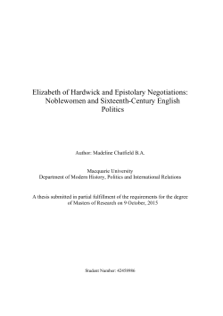 First bit. - Macquarie University ResearchOnline