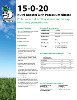 Nutri-Booster with Potassium Nitrate