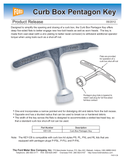Curb Box Pentagon Key
