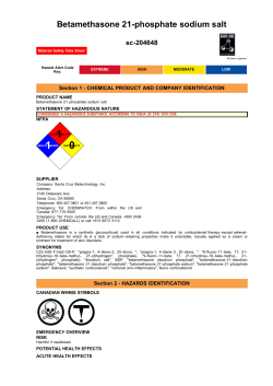 Betamethasone 21-phosphate sodium salt
