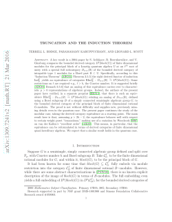 arXiv:1309.7241v2 [math.RT] 21 Mar 2016