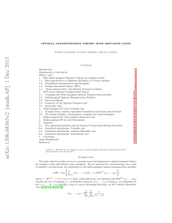 Optimal Transportation Theory with Repulsive Costs