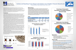 Incidence and Reporting of Lyme Disease in the Endemic Area of