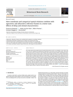 How coordinate and categorical spatial relations combine with