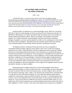 reviews - The Monkey Cage