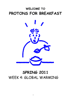 Protons for Breakfast