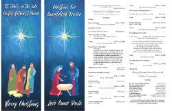 Merry Christmas from all of us at the St. John`s Community