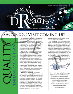 SACS/COC Visit coming up! - Albany Technical College