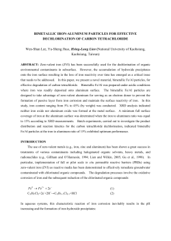 Effect of Iron Content on Bimetallic Iron