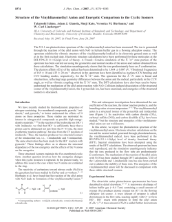 Structure of the Vinyldiazomethyl Anion and