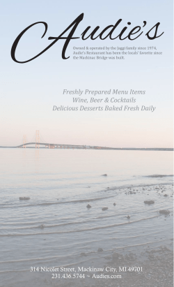 The Family Room Menu