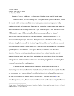 Passions, Property, and Power: Mexican