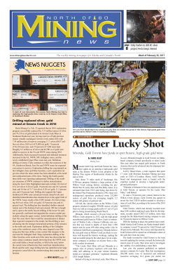 PDF of Current Mining News Cover