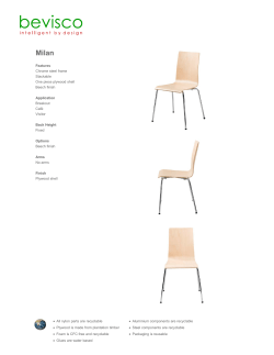 Features Chrome steel frame Stackable One piece plywood shell