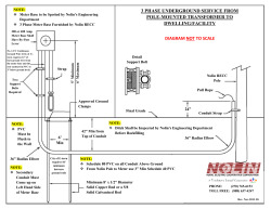 3 phase underground service from pole-mounted