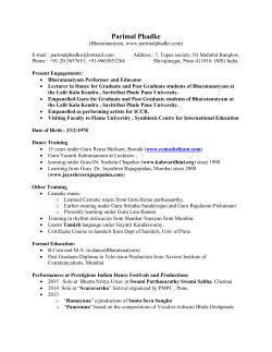 Parimal Phadke - Pune University