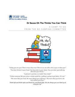 Dr Seuss Oh The Thinks You Can Think