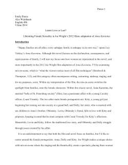 Emily Pierce. Full Honors Thesis Draft. FINAL. 6.9.14