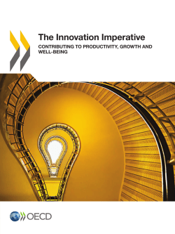 The Innovation Imperative: Contributing to Productivity, Growth and