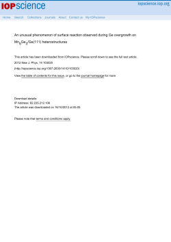 An unusual phenomenon of surface reaction observed