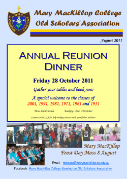 Document - Mary MacKillop College