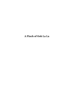 A Pinch of Ooh La La