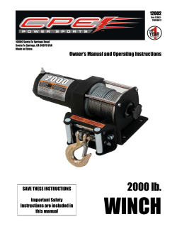 2000 lb. - Champion Power Equipment