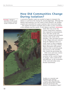 How Did Communities Change During Isolation?
