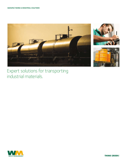 Expert solutions for transporting industrial