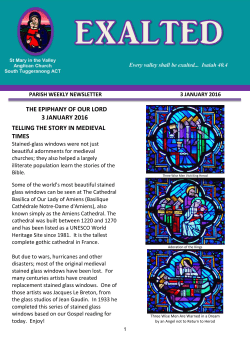 Exalted 3 January 2016 - St Mary In The Valley