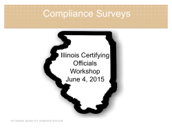 Compliance Surveys - Waubonsee Community College