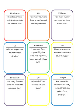 20 What is half past noon as a digital time? &euro;8 How many hours are