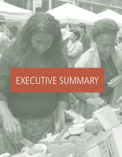 executive summary - Alameda County Public Health Department