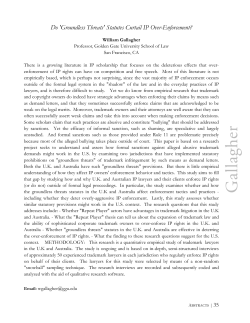 Do `Groundless Threats` Statutes Curtail IP Over