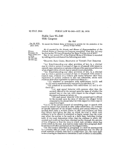 assault is alleged. . - Federal Evidence Review