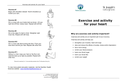 Exercise and activity for your heart