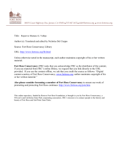 Report to Mariano G. Vallejo