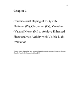PDF (Chapter 3) - CalTech Thesis