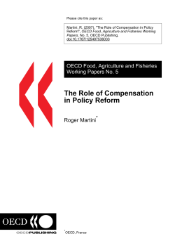 The Role of Compensation in Policy Reform