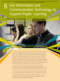 S/NVQ Level 3 TA`s Handbook: Secondary Schools, 2nd edition