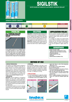 sigilstik - INDEX SpA